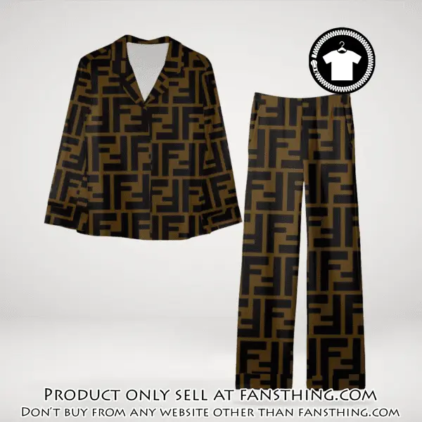 Trending luxury fendi satin pajama set pjs1051 fst0733760